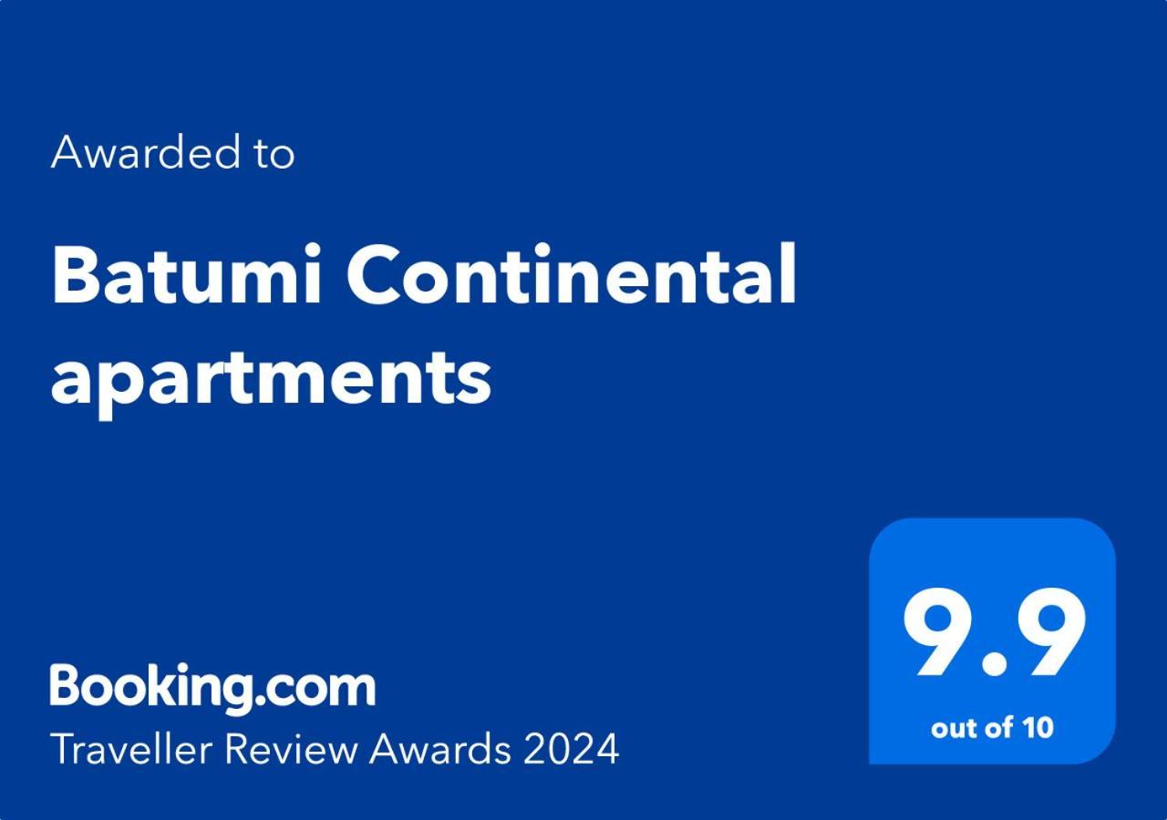 Batumi Continental Apartments Экстерьер фото